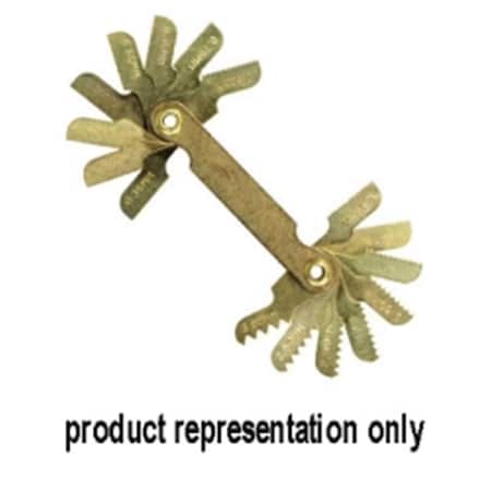 Hanson Leaf Metric Thread Pitch Gauge HA625577